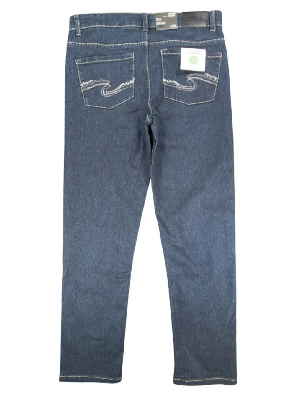 Silver Jeans Nathan Skinny Jeans Boys 12 Dark Wash Stretch Denim NWT